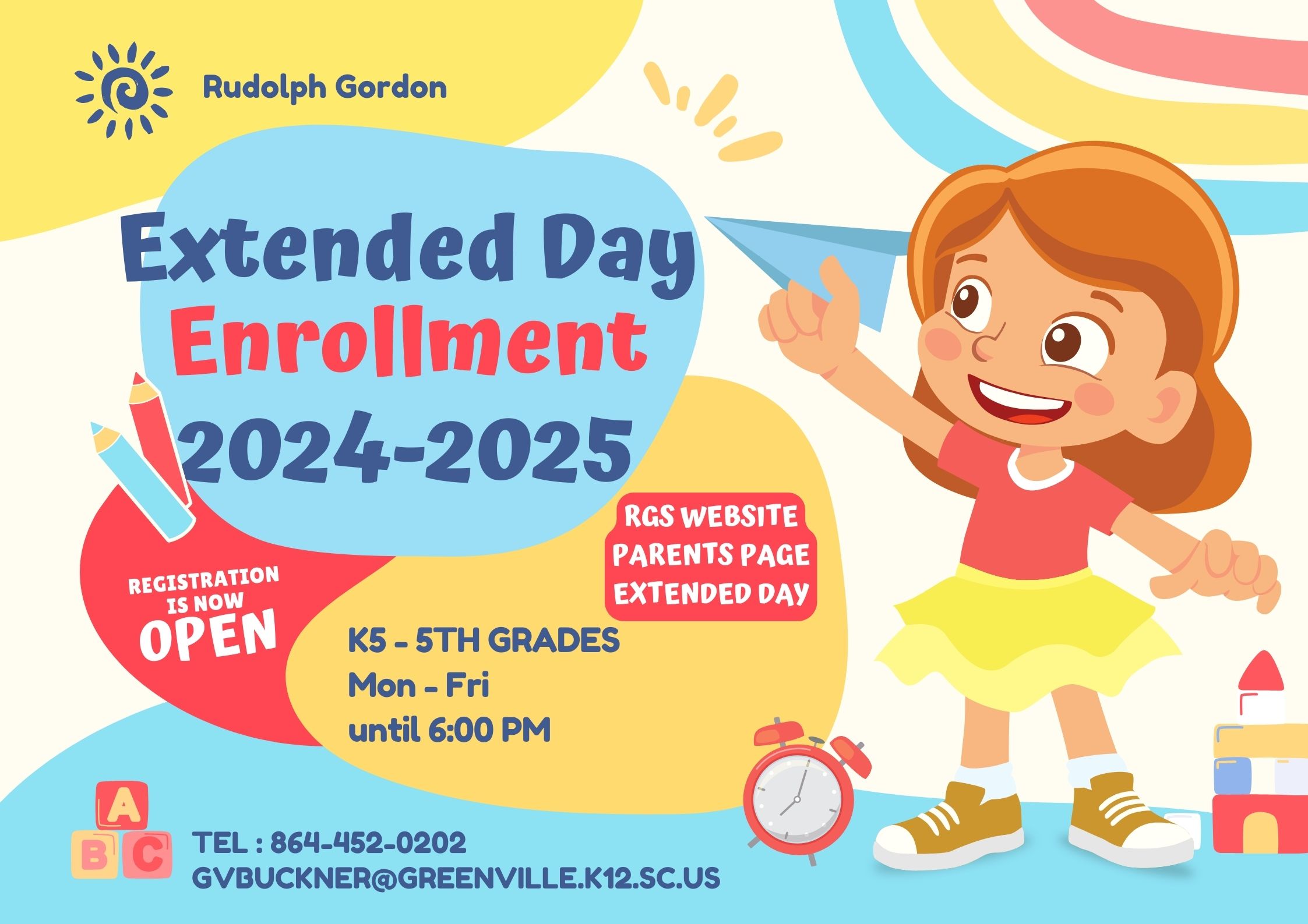 Extended Day Opens March 4 for 2024-25